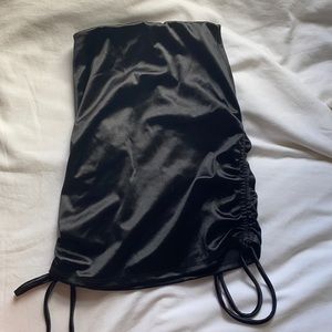 Windsor satin skirt